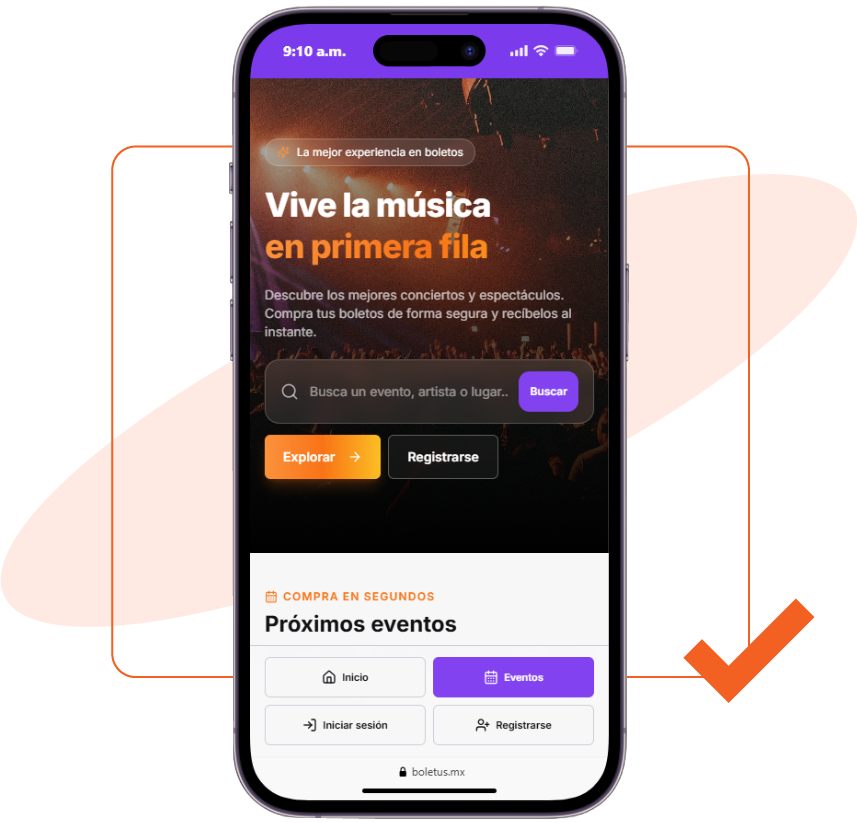 App Boletus en smartphone